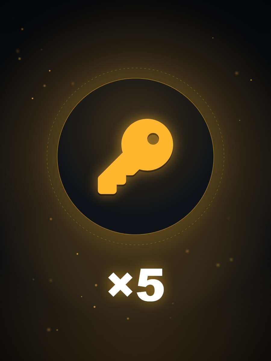 5x Legendary Key