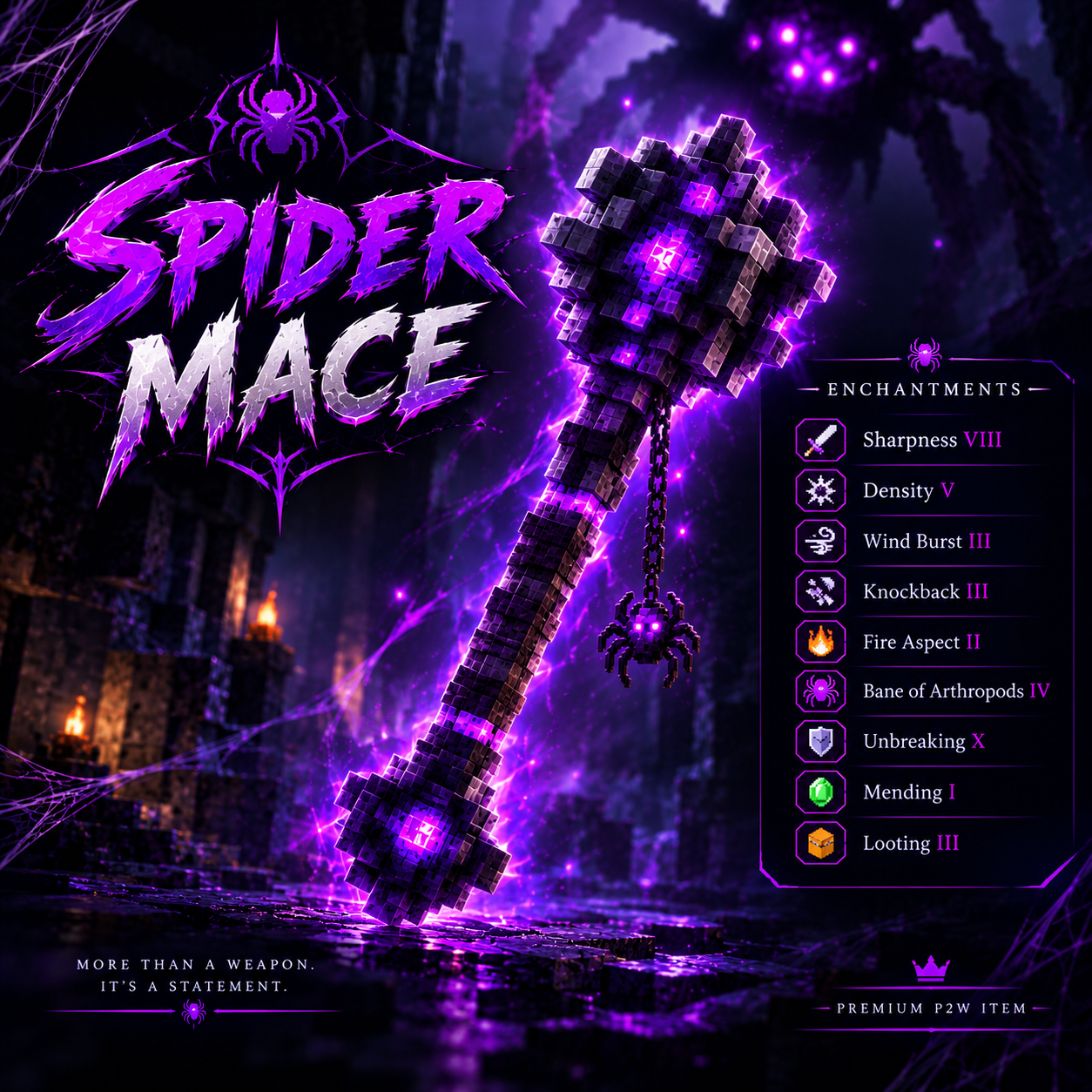 🕷️ SPIDER MACE (WEEKLY KIT)