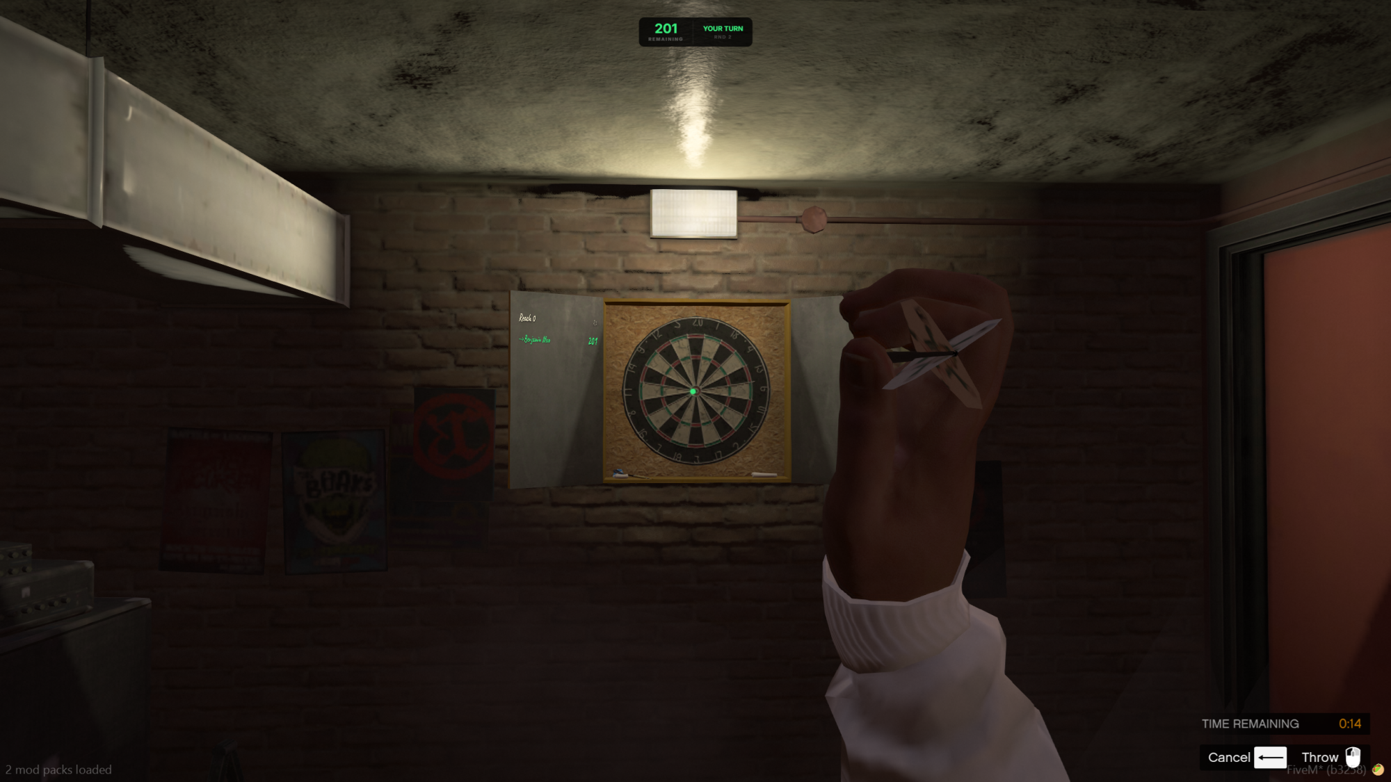Darts Minigame