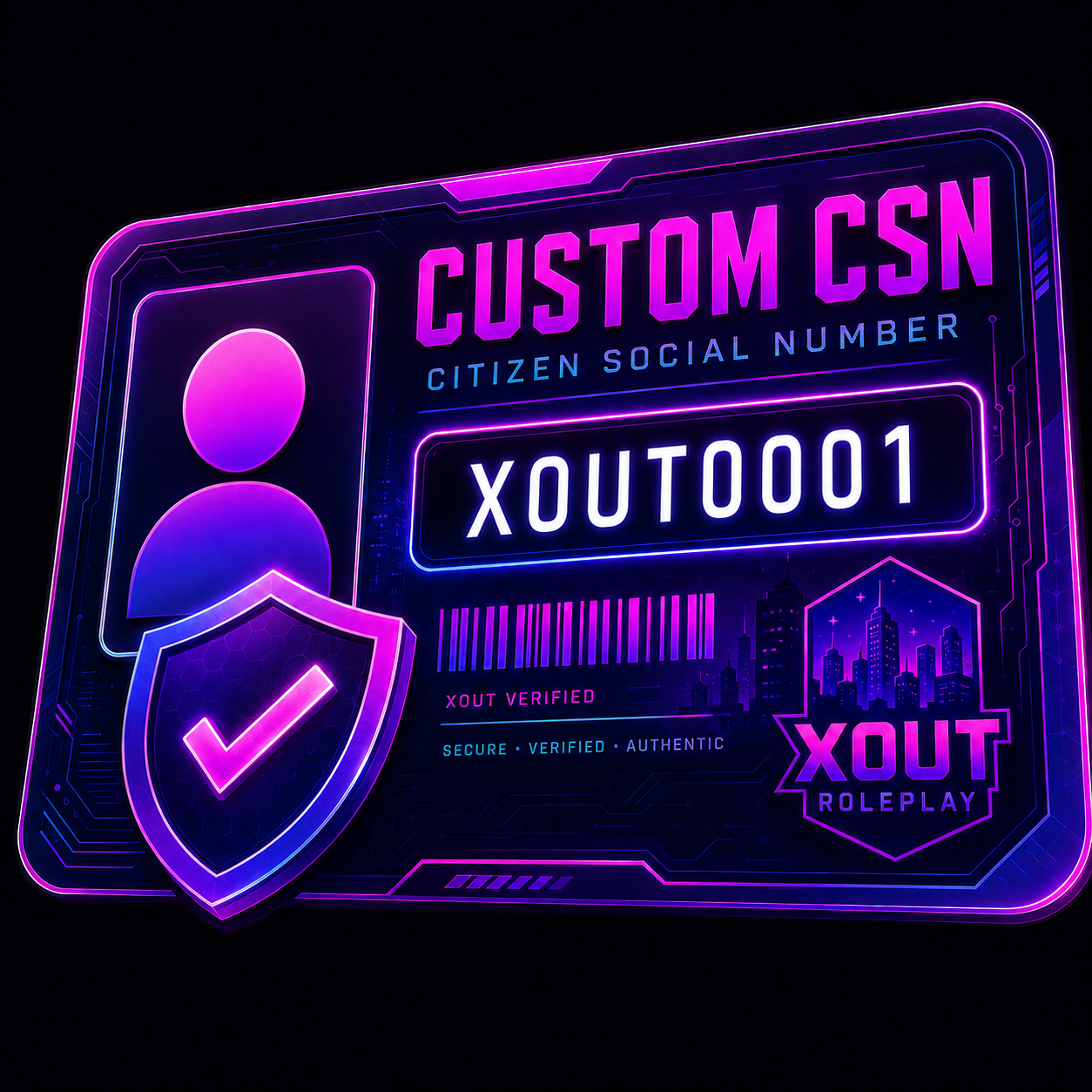 ($15) Custom CSN