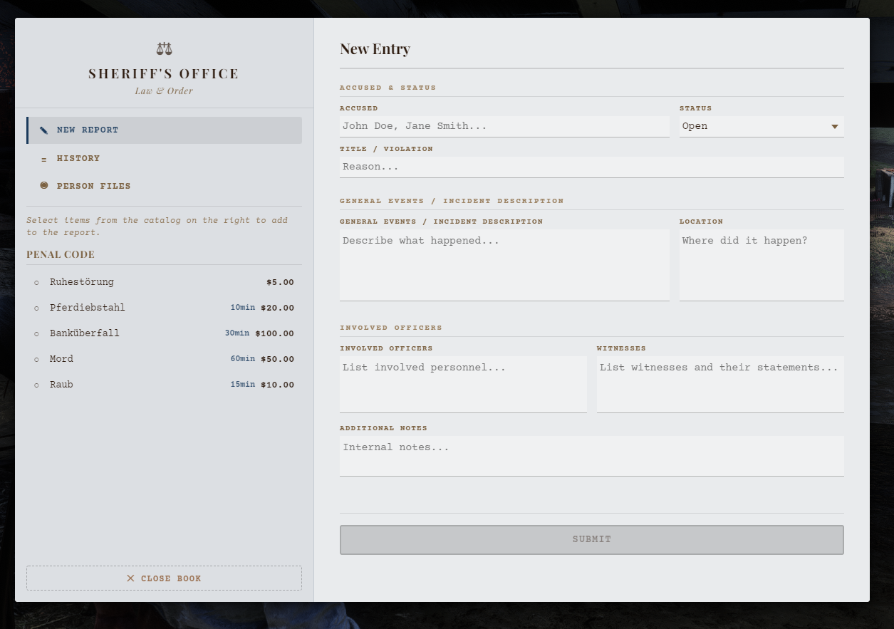 MulderDev - Document Script (MDT) - V 2.0