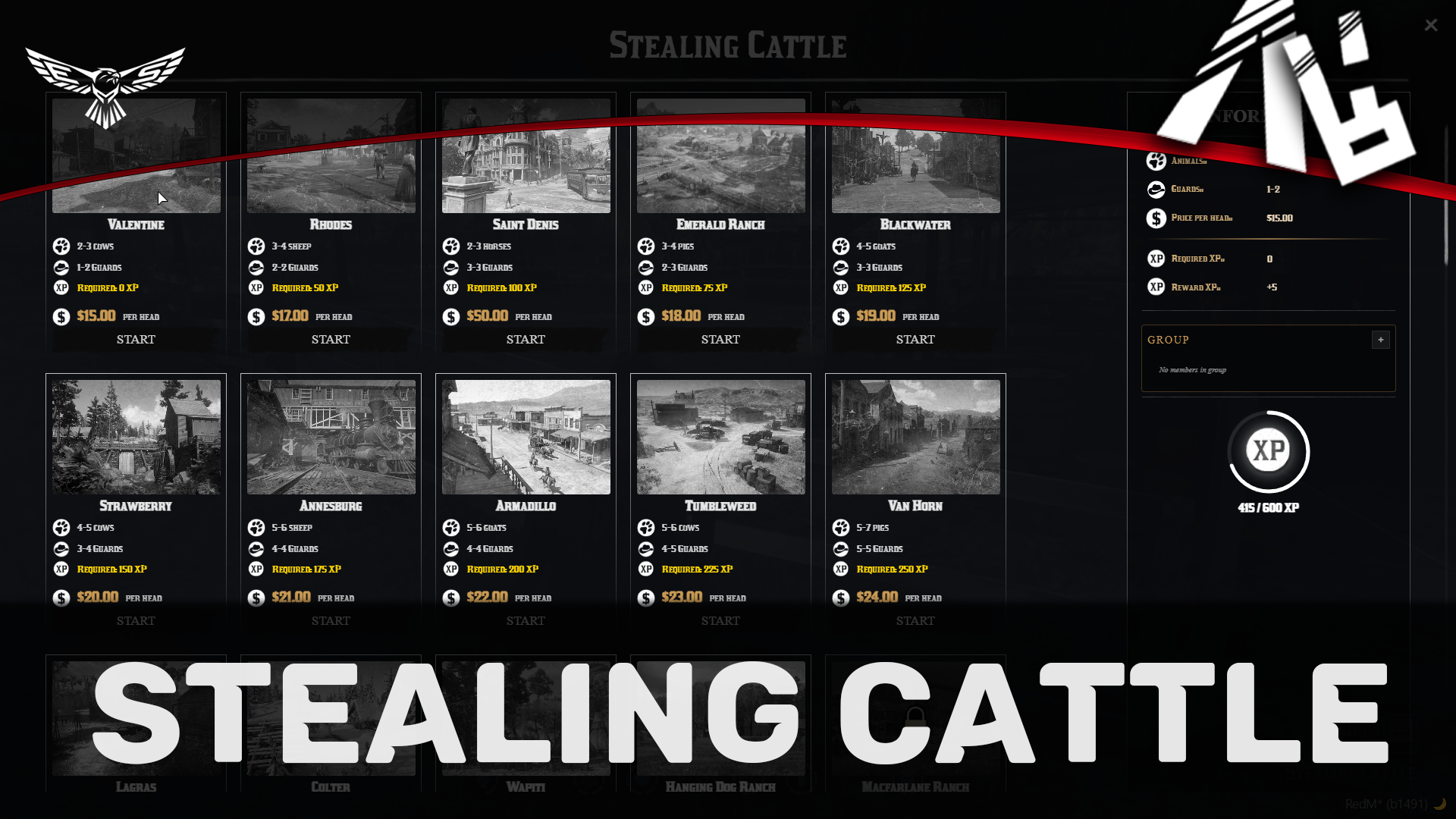 Cattle Stealing – RSG/VORP