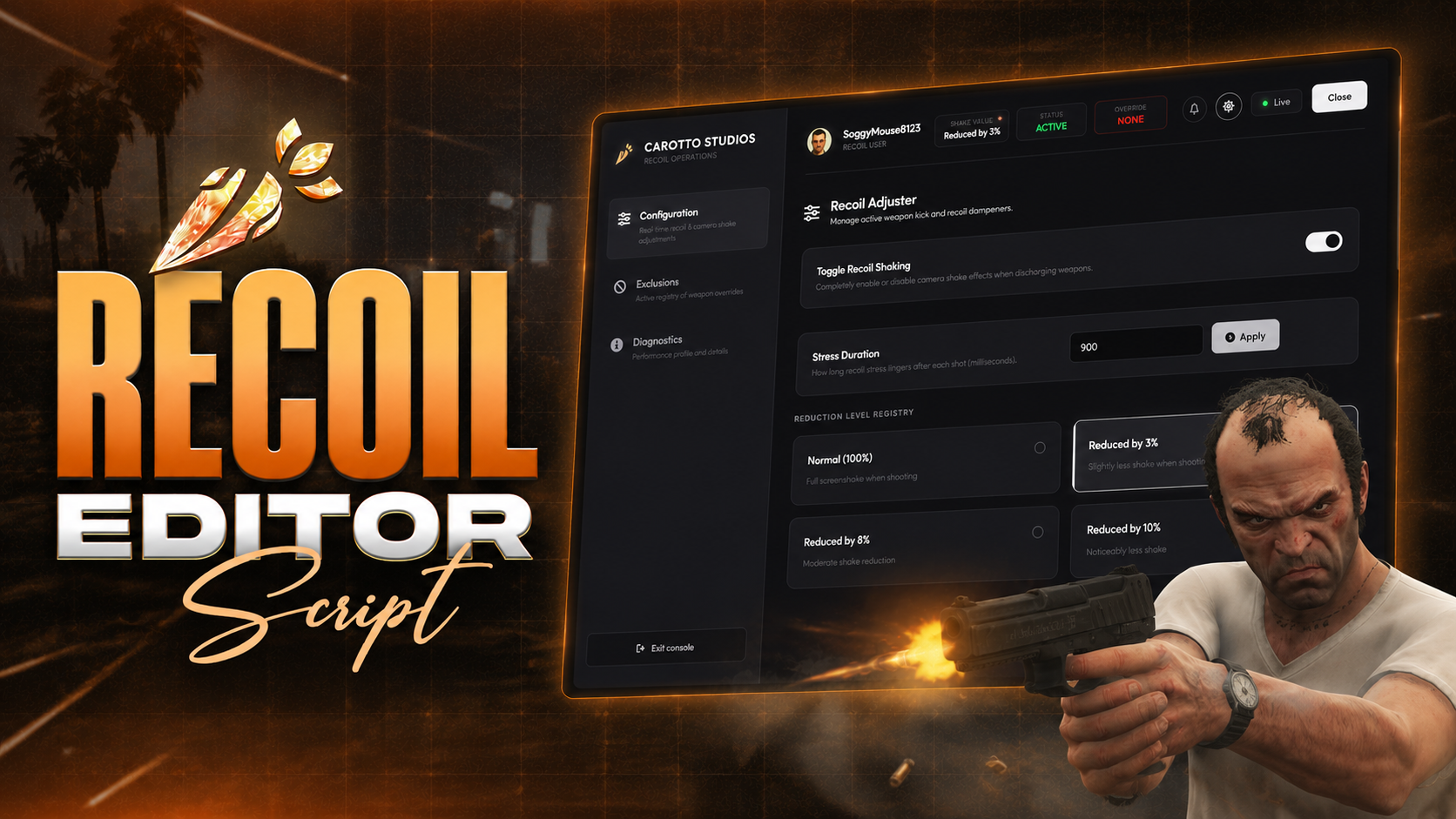 Recoil Editor
