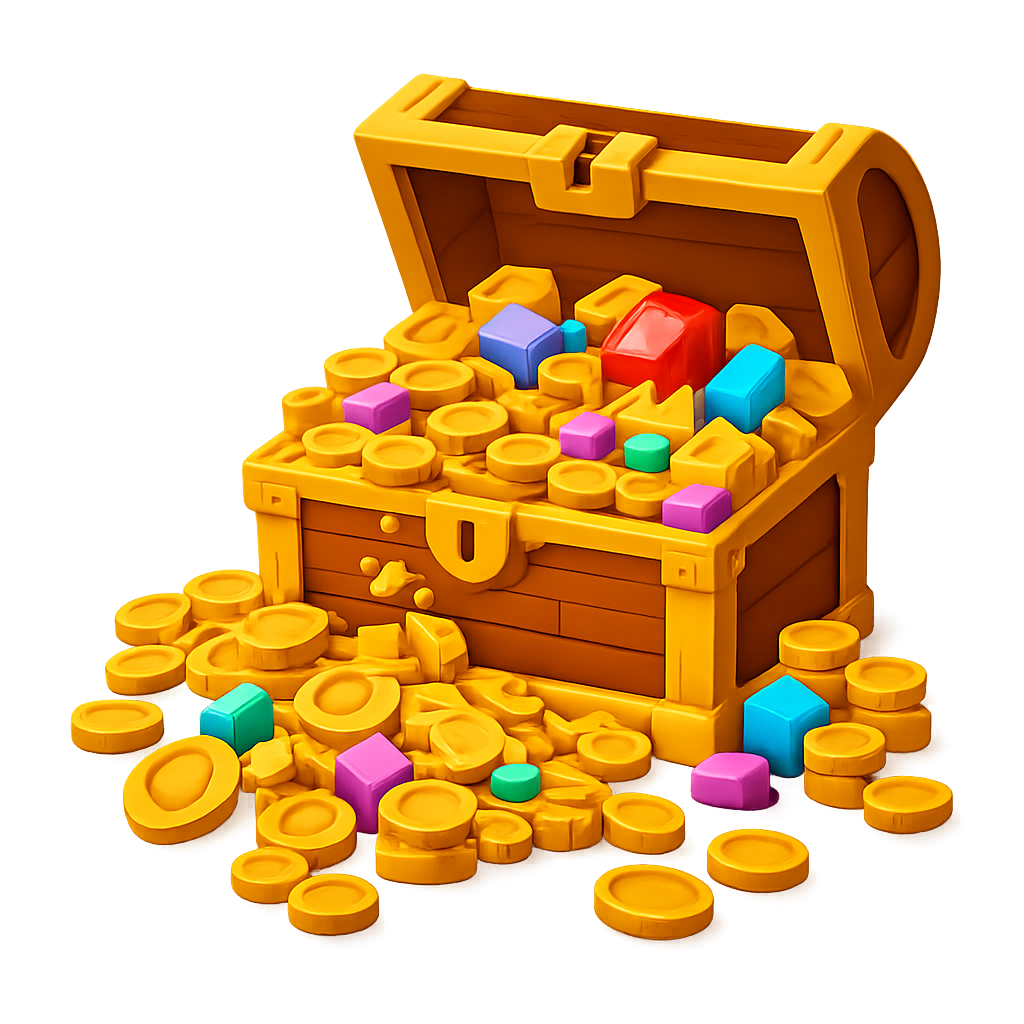 10000 + 1000 (BONUS) Coins