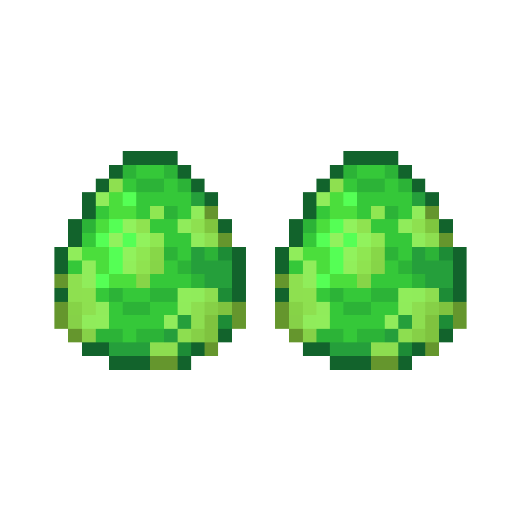 2 Speckled Common Eggs
