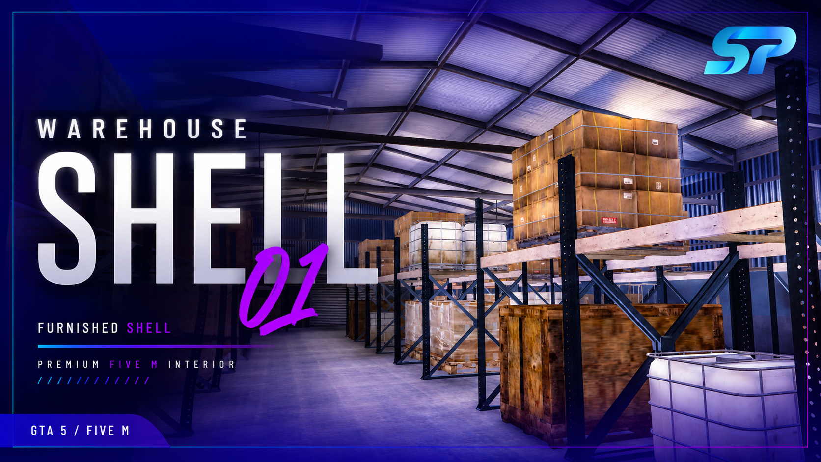 Warehouse Shell 01 Unlocked [ Furnished + Non Furnished ]