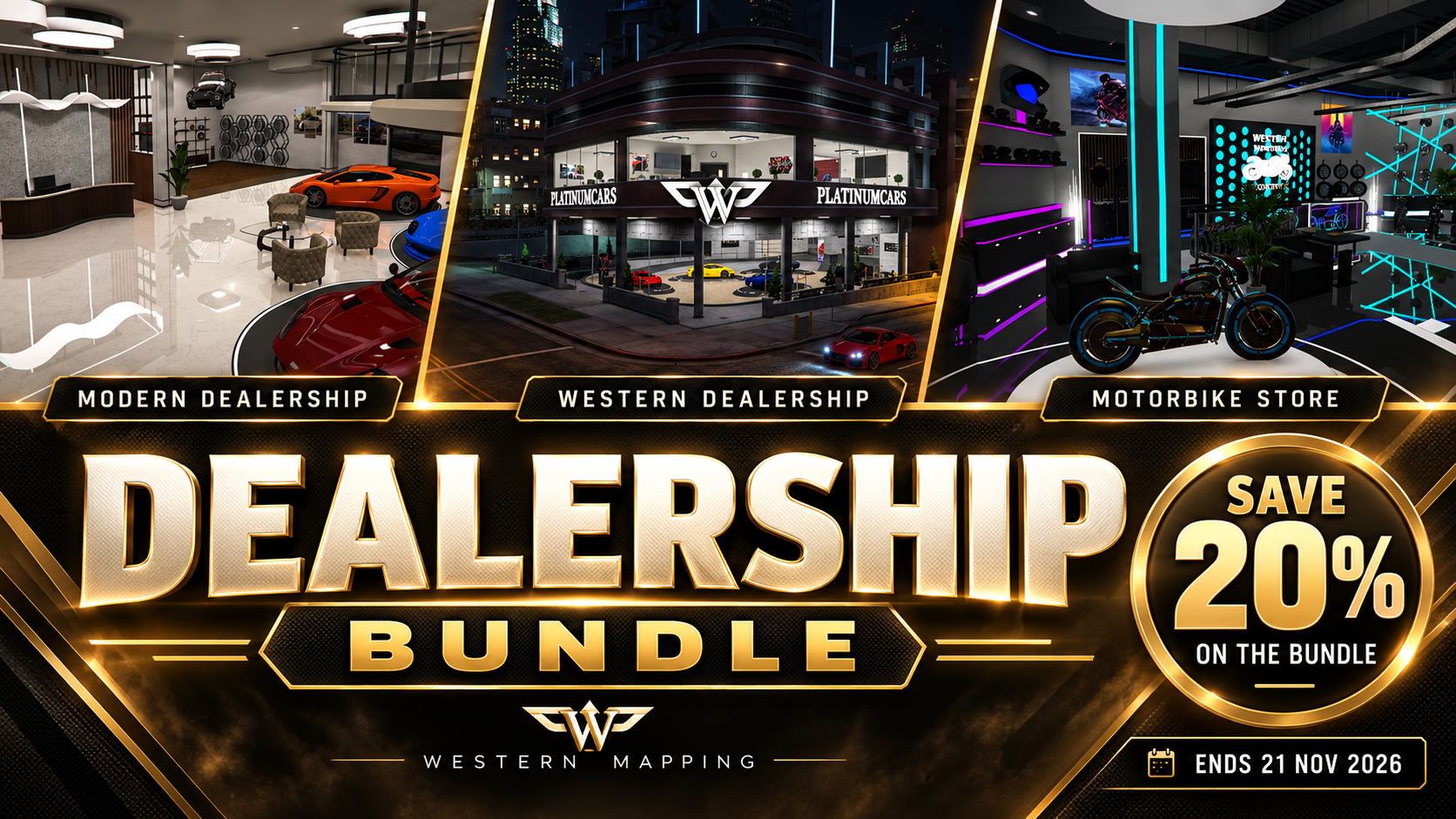 Dealership Deal: all included maps