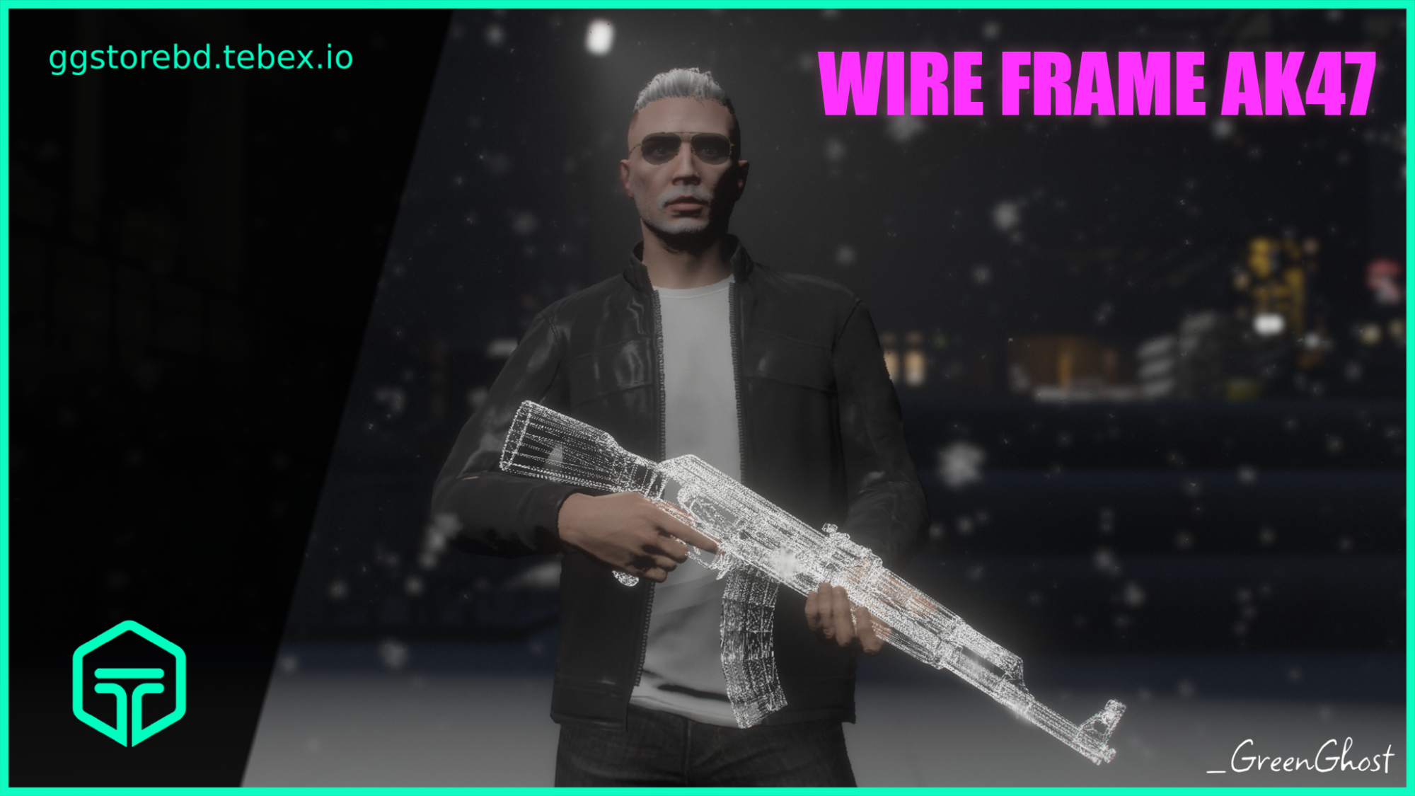 Wire Frame AK47