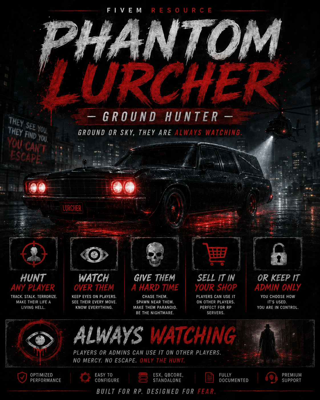Supernatural Stalker Phantom Car and Aircraft.