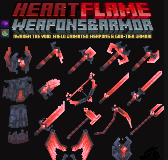 Heart Flame Wrap Bundle