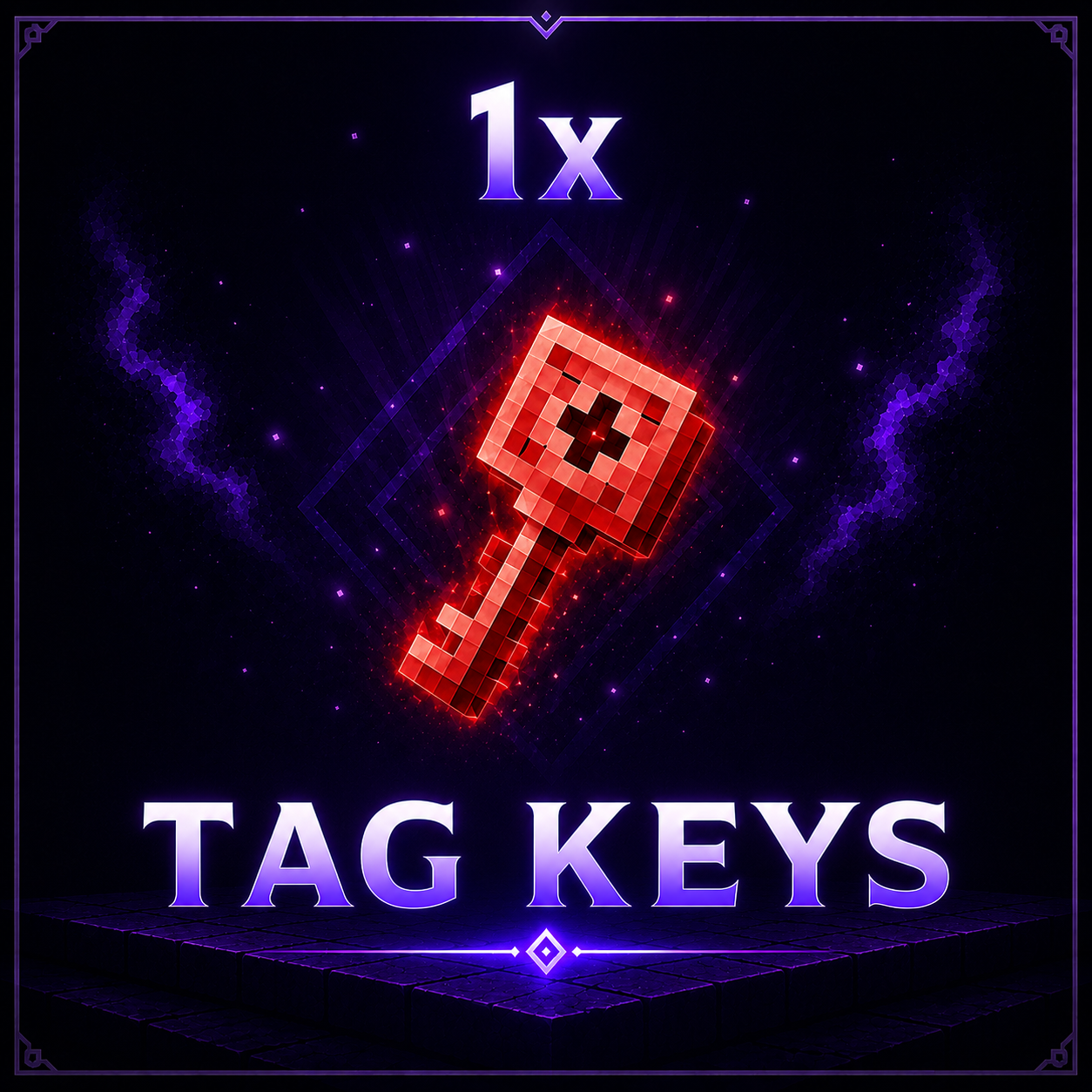1x Tag Crate Key