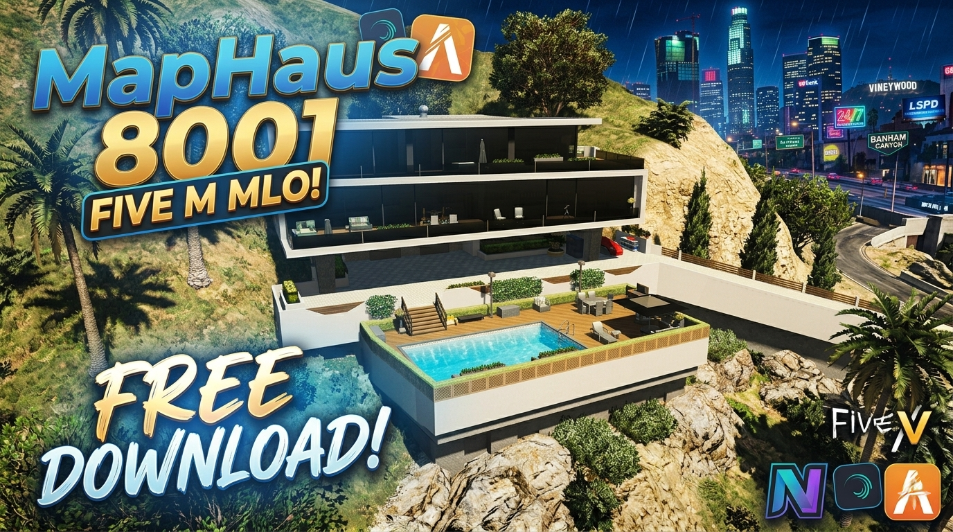 MapHaus8001 | FiveM Free MLO