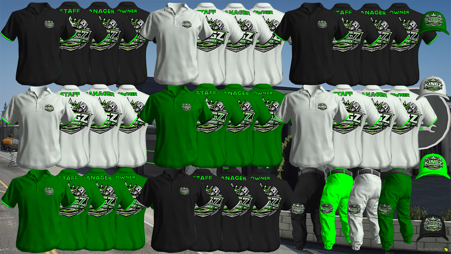 Kingz Performance Clothing Uniform  Bundle