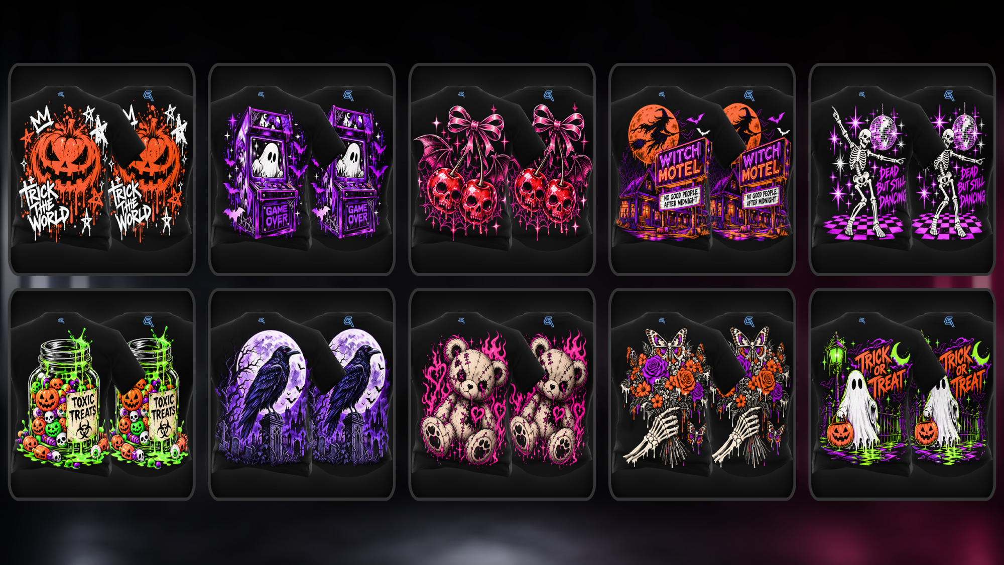 FREE TEE HALLOWEEN PACK V3