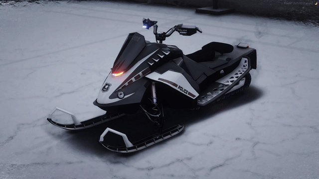 Emergency Snowmobile