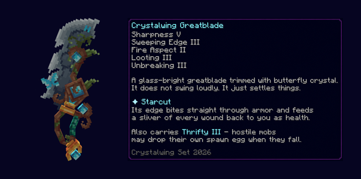 Crystalwing Greatblade