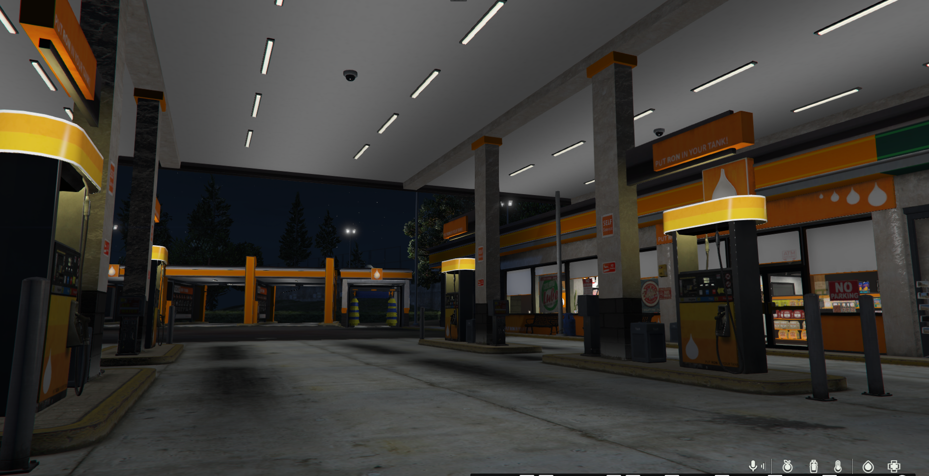 Ron Gas Station + Coffee + Car Wash Business + Buy/sell store included - Paleto