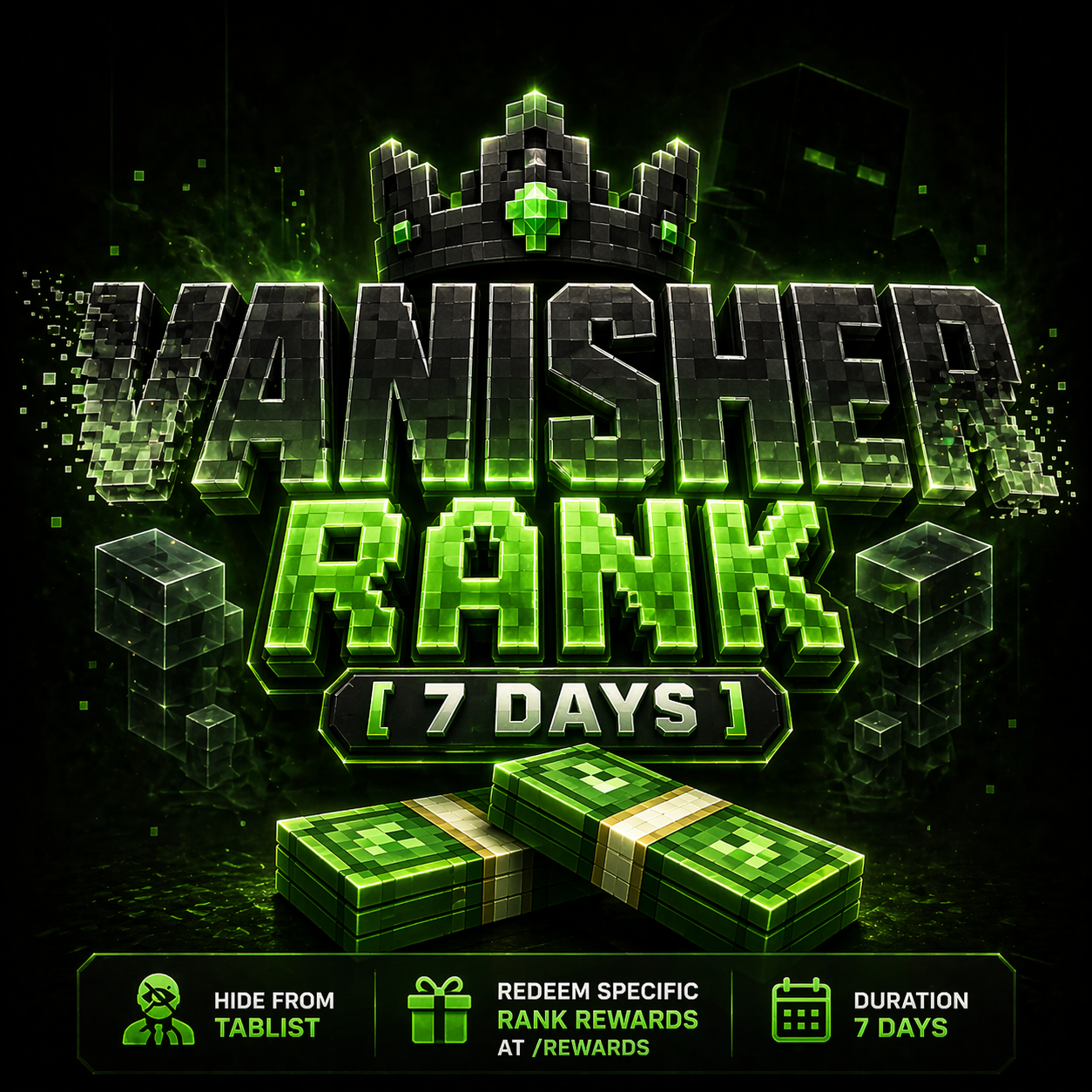 🕶️| VANISHER (STEALTH RANK) [7 DAYS]