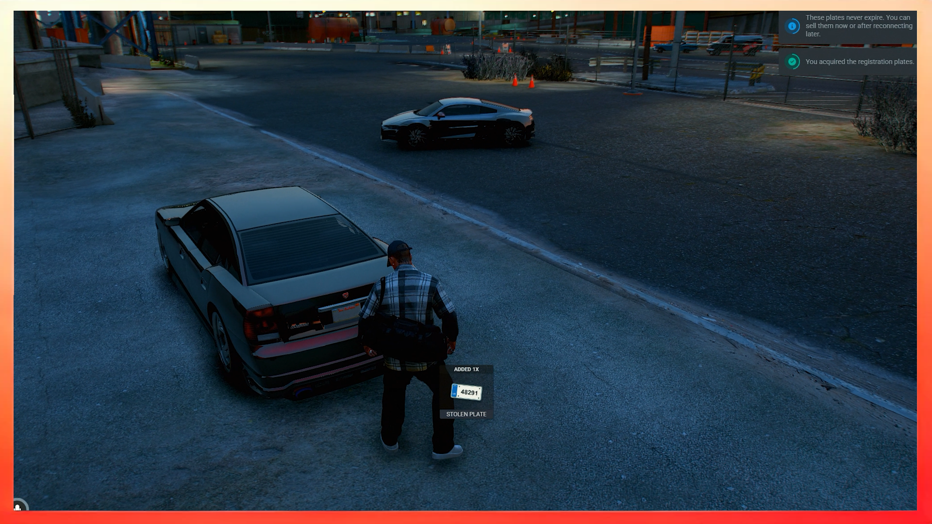 [FIVEM] Plate Theft | Registration Plate Stealing Job  + 2 MLO + Black Trader