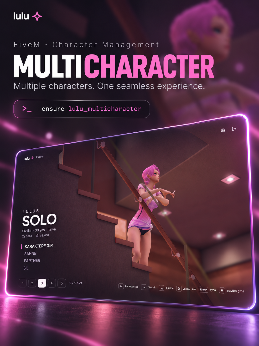 Lulu Multicharacter & Spawn