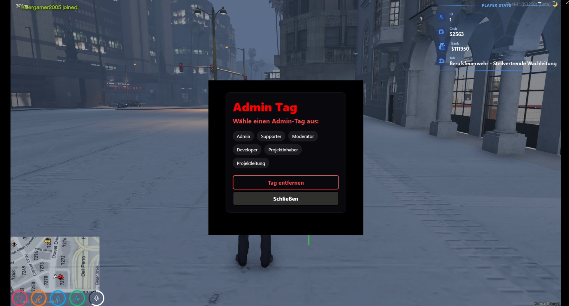 Admin Tag