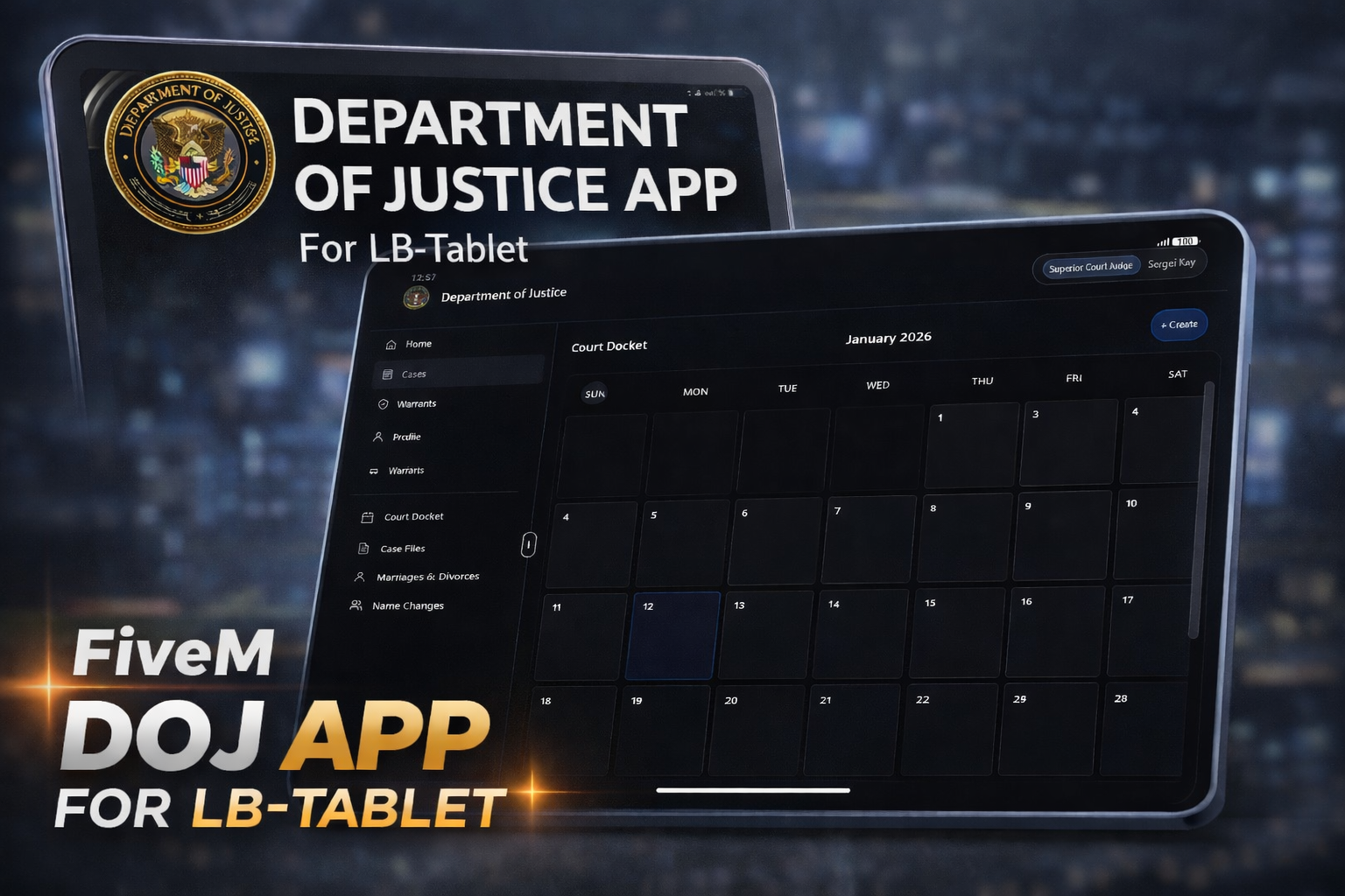 [QB-Core] LB-Tablet DOJ Application