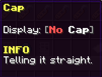 Cap Tag
