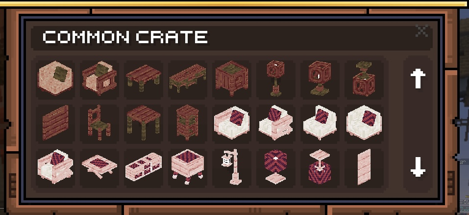 Cozy Furniture Crate