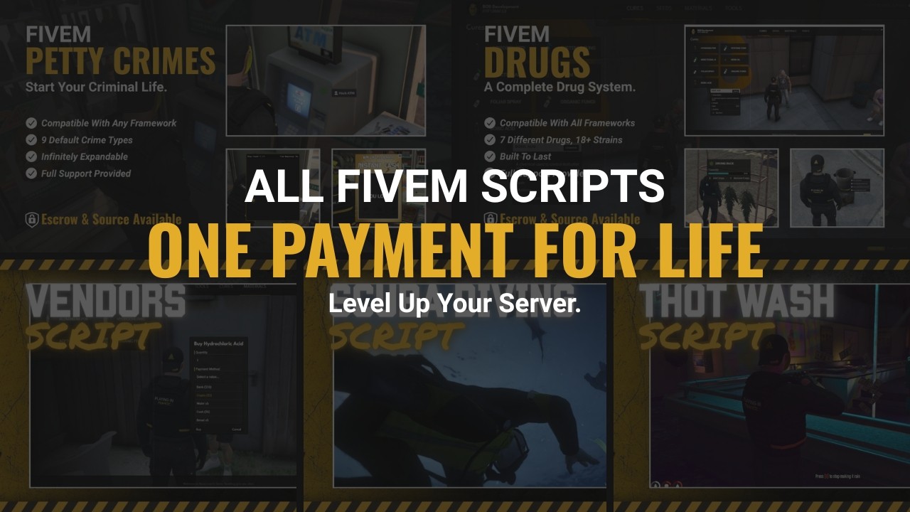 Lifetime Script Access (Escrow)