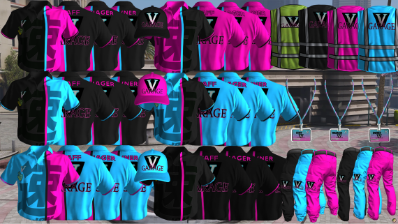 V's Garage Uniform Bundle