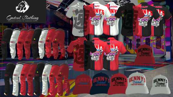 Benny JDM 3 (Male + Female)