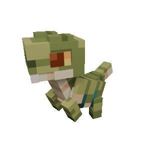 Raptor Plushie — cosmetic Plushies item on the NovaVoid Cat Civilization Minecraft server