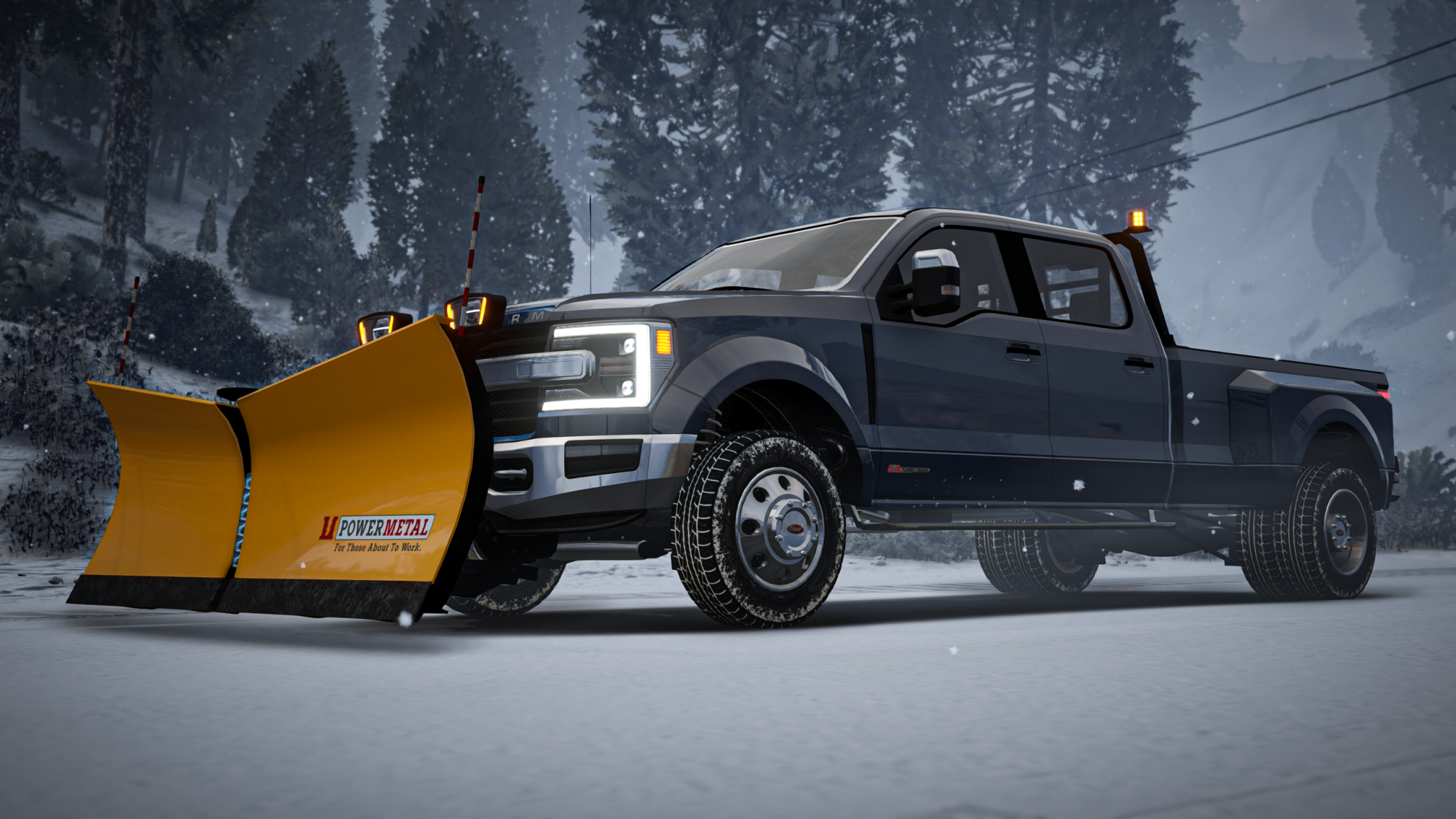 Sandstorm D205 Plow Truck