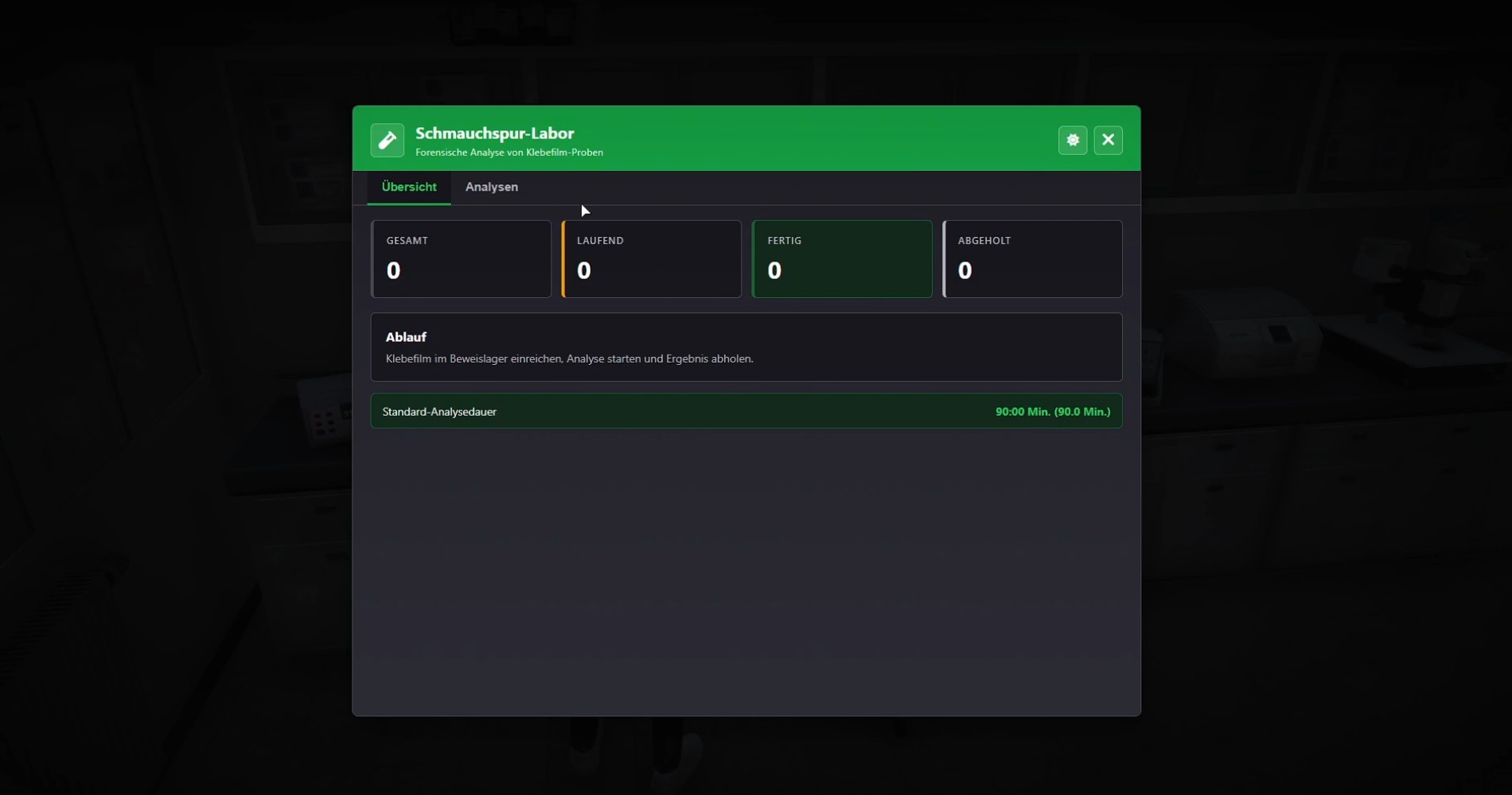 Ultimatives Spurensicherungssystem Screenshot 9