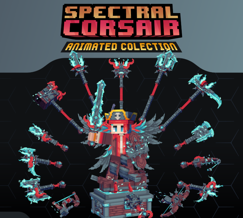 5x Spectral Corsair Crate Key