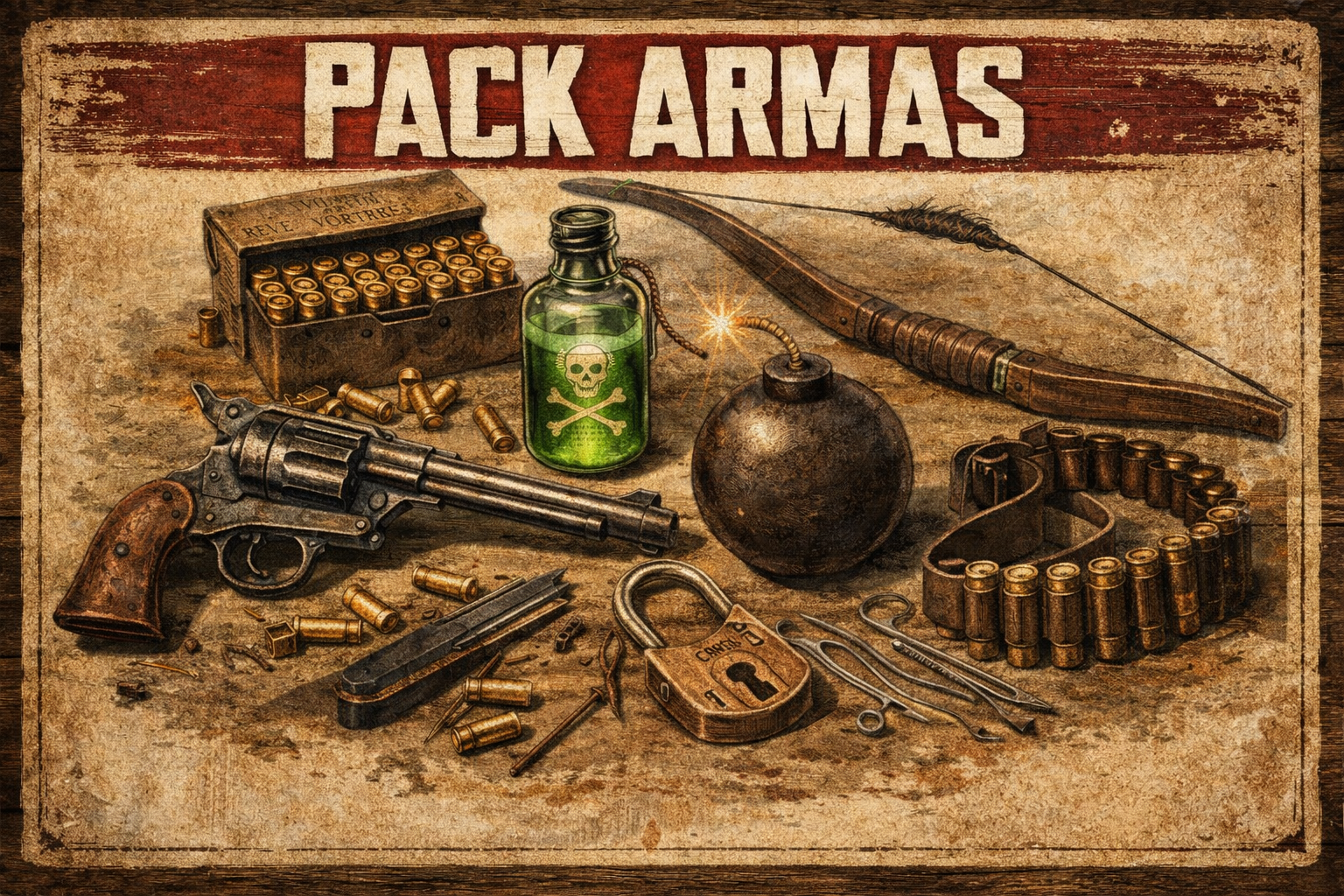PACK INICIAL DE ARMAS