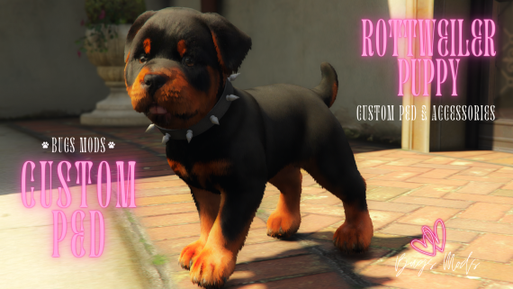 [ESCROWED] Rottweiler Puppy (Puppy Chop) Ped