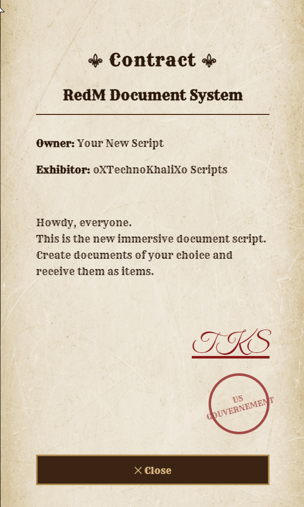 Khali Documents