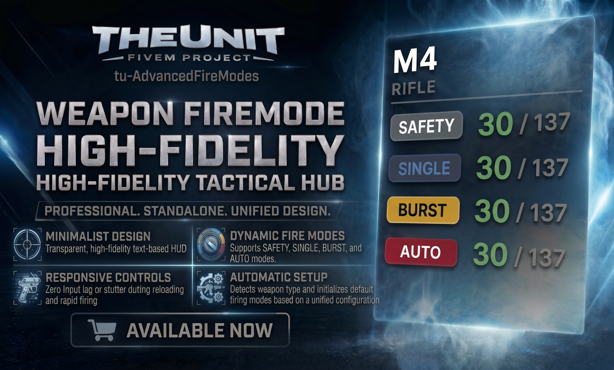 Advanced Weapon Firing Mode - Soon!