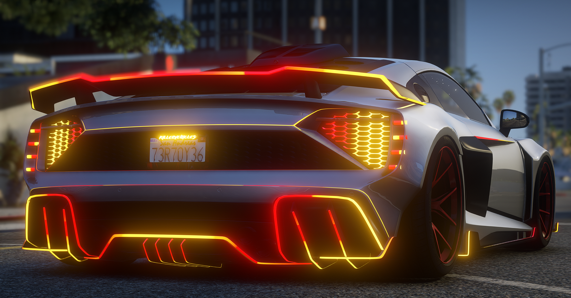 Killer R8 Gradient animated light edition | KillerVehicles
