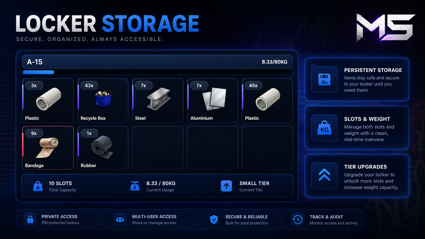 Magic Lockers – FiveM Storage Locker System