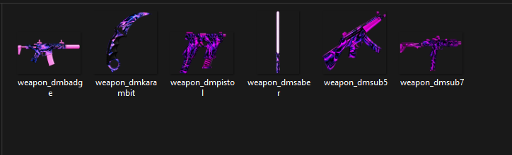 🌌 Dark Matter Weapon Pack | Sleezy X Ace