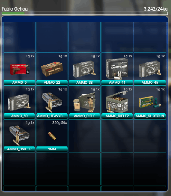 Script Boîtes de Munitions