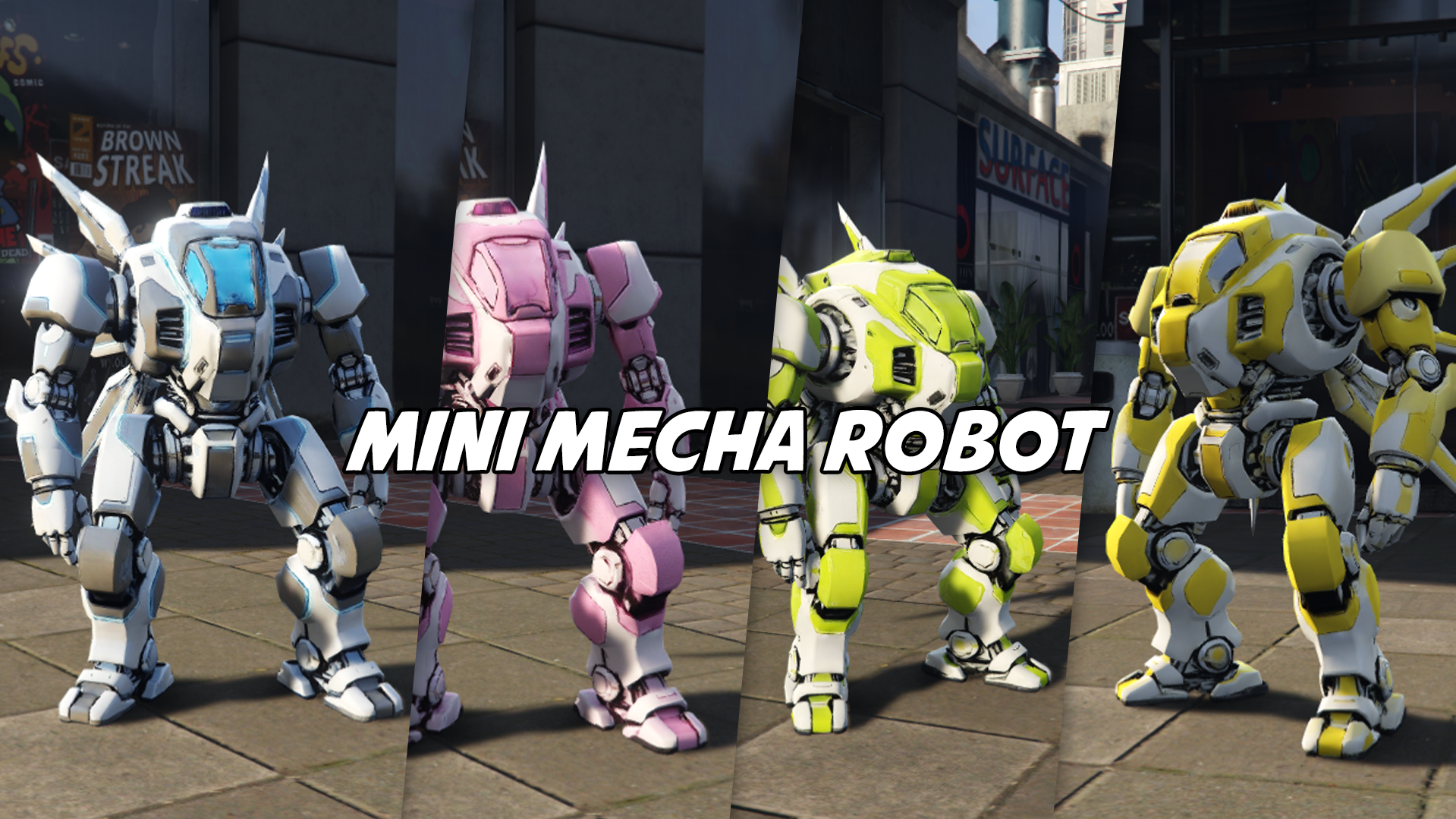 Mini Mecha Robot