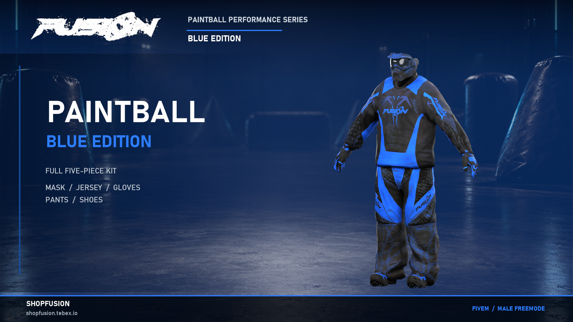 Paintball Clothing Pack | 3 Complete Male Uniform Variants