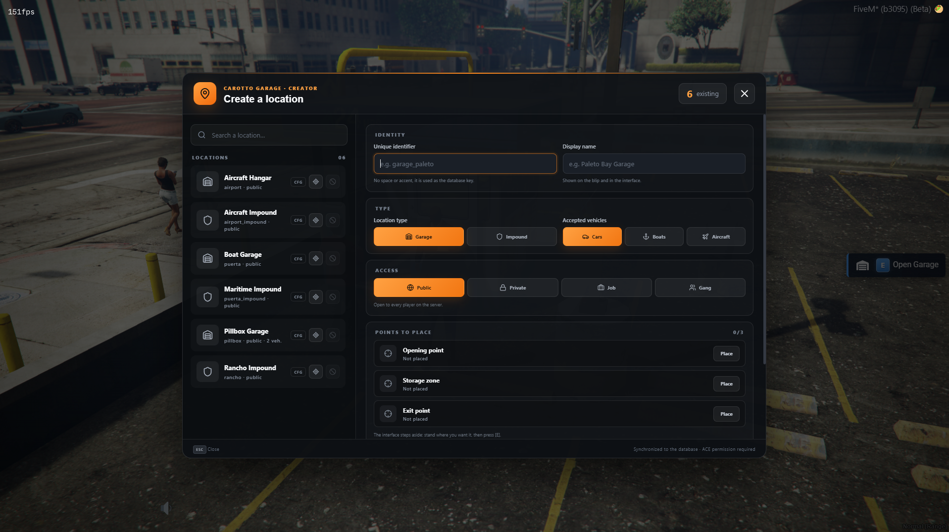Carotto Garage V2 — Advanced Garage, Impound & Vehicle Management System