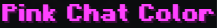 Pink | Chat Color