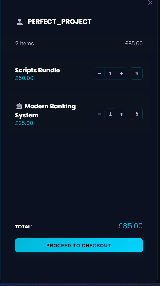 Premium Tebex CSS Theme