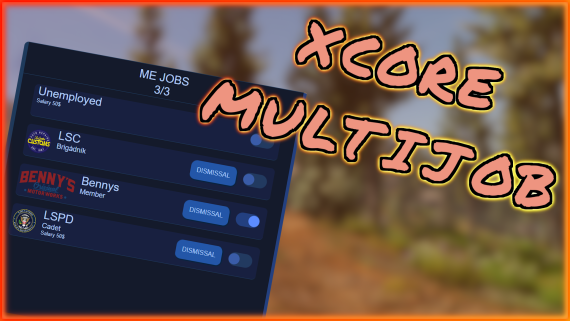 XCORE MULTIJOB [ESX] [BETA SALE]