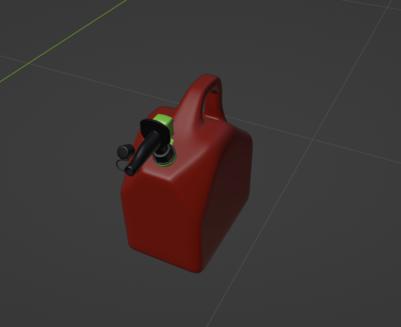 Gas Can 3D Model